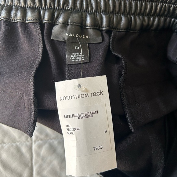 Halogen Black Faux Leather Pants - Picture 13 of 14